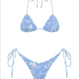 Triangl Vinca Blue Floral Bikini